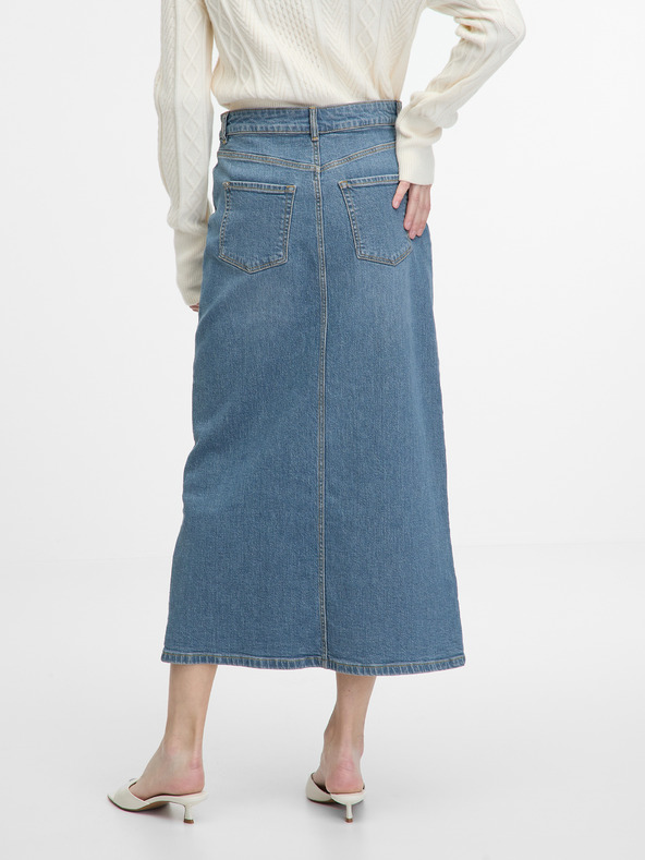 Orsay Plava ženska traper maxi suknja ORSAY