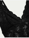 Marks & Spencer Marks & Spencer Cleo čipkasti bodi bez žica crni