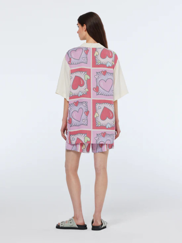 Scotch & Soda Scotch & Soda ženska košulja s crvenim i krem ​​uzorkom