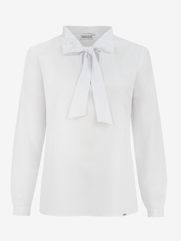 numoco Bijela ženska bluza s Numoco tkanjem