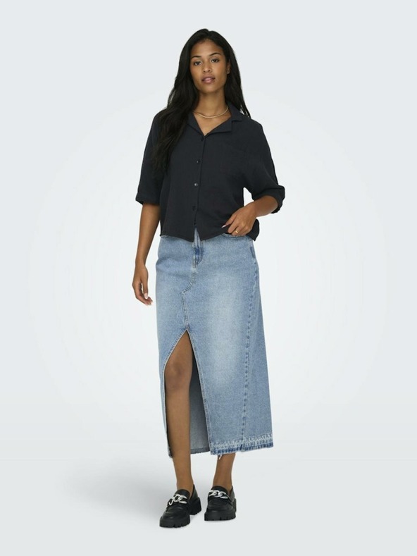 ONLY Tamno siva ženska bluza ONLY Thyra