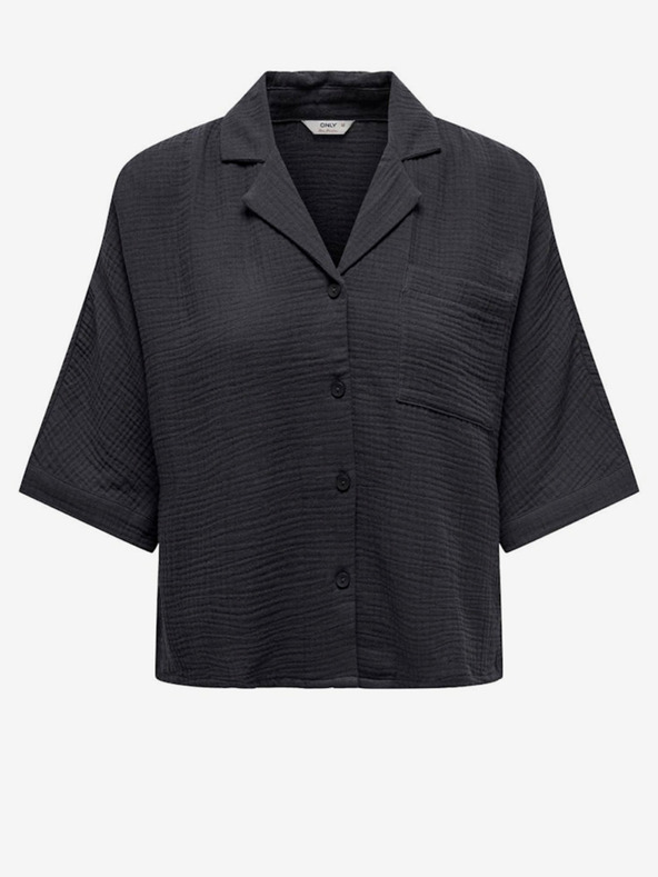 ONLY Tamno siva ženska bluza ONLY Thyra