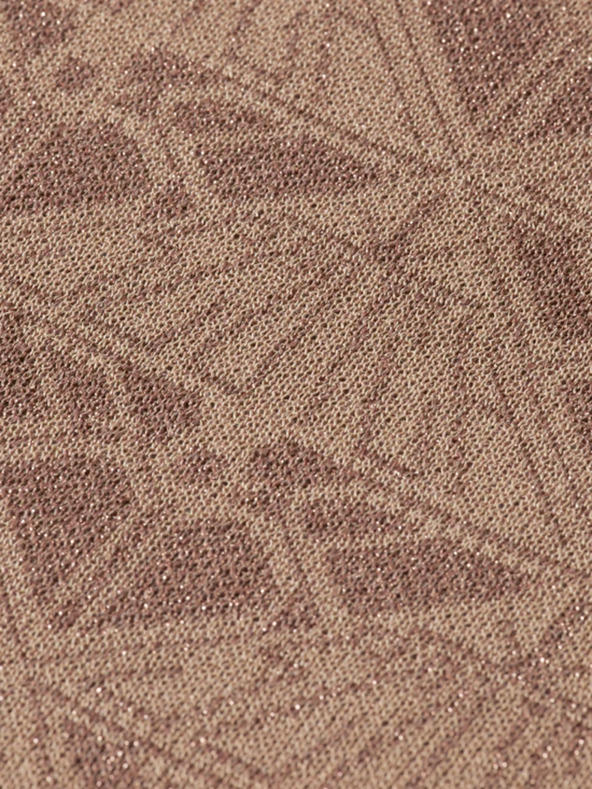 Scotch & Soda Scotch & Soda ženske smeđe pletene hlače s uzorkom