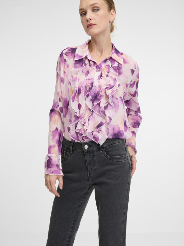 Orsay Crne ženske bootcut traperice ORSAY