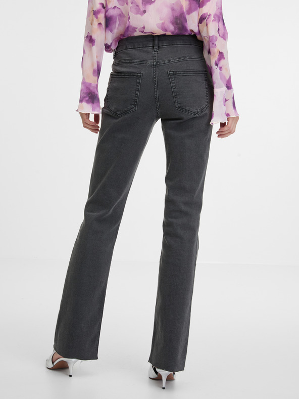 Orsay Crne ženske bootcut traperice ORSAY