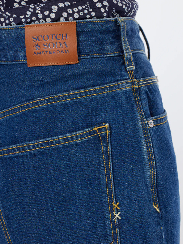 Scotch & Soda Scotch & Soda ženske plave bootcut traperice