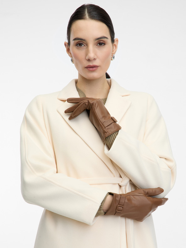 Orsay Smeđe ženske rukavice ORSAY