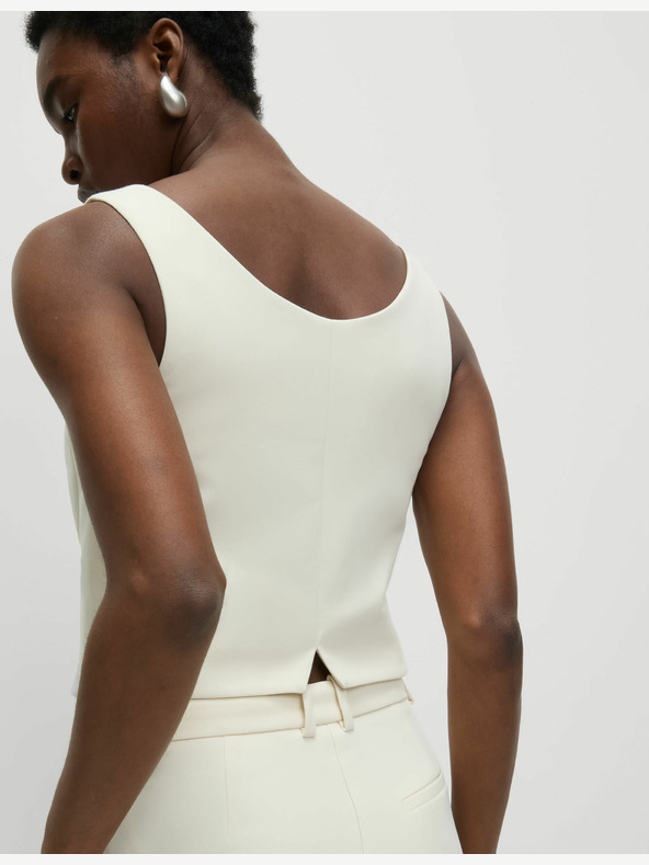 Marks & Spencer Marks & Spencer blago pripijeni prsluk u krem ​​boji