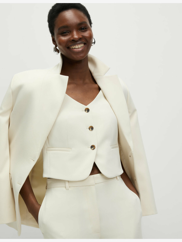 Marks & Spencer Marks & Spencer blago pripijeni prsluk u krem ​​boji