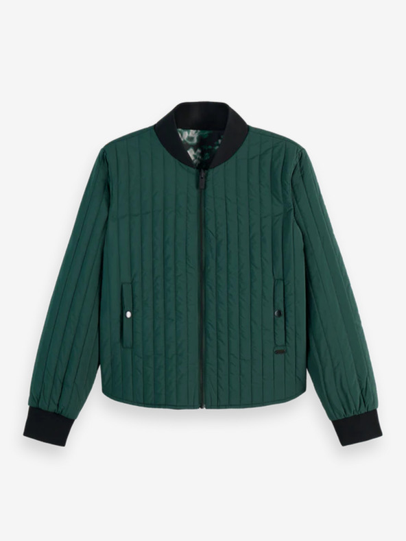 Scotch & Soda Scotch & Soda ženska zelena reverzibilna bomber jakna
