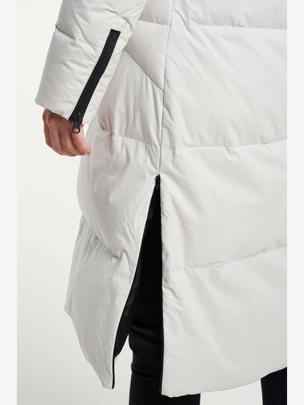 Tenson ženski zimski lifestyle kaput TENSON Shanna Down Coat W svijetlo siva