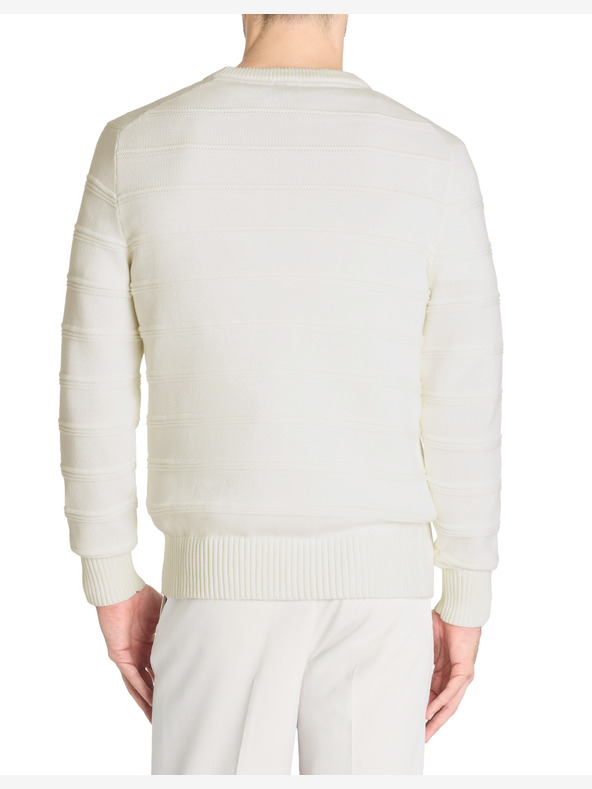 Celio Krem muški pulover Celio Leaaron