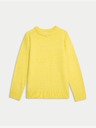 Marks & Spencer Marks & Spencer žuti džemper od vune alpake široke teksture