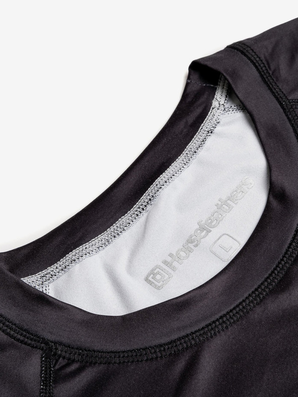 Horsefeathers Termo majica Riley - crna veličina L HORSEFEATHERS