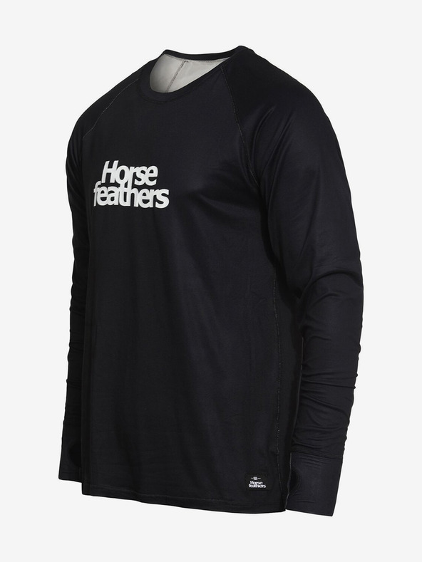 Horsefeathers Termo majica Riley - crna veličina L HORSEFEATHERS