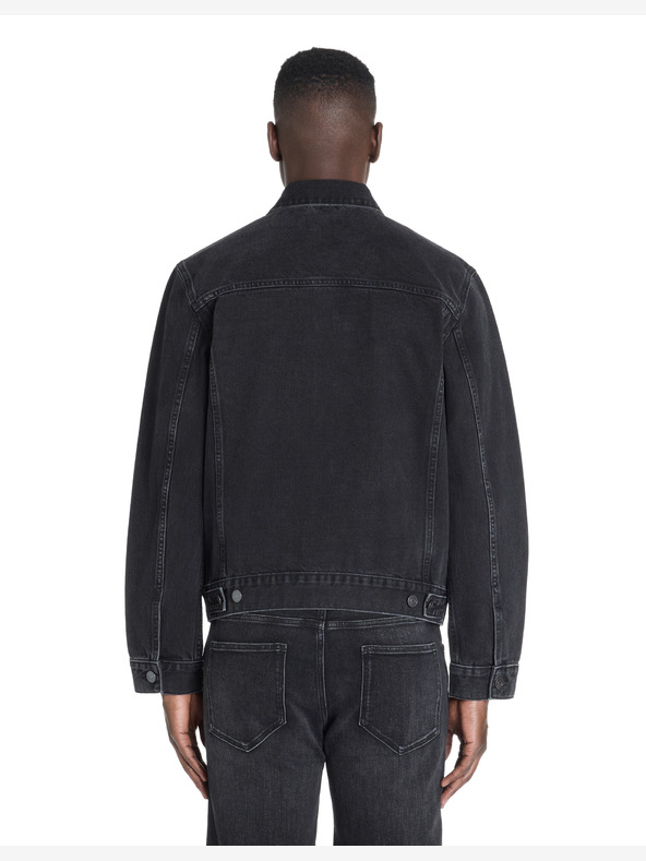 Celio Celio Gudens Crna muška traper jakna