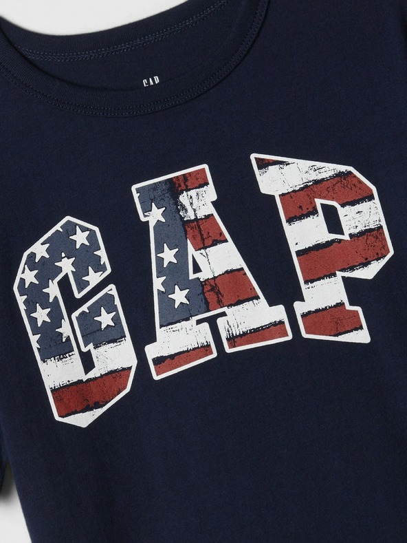 GAP Dječja majica s logom Americana GAP
