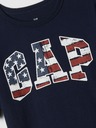 GAP Dječja majica s logom Americana GAP