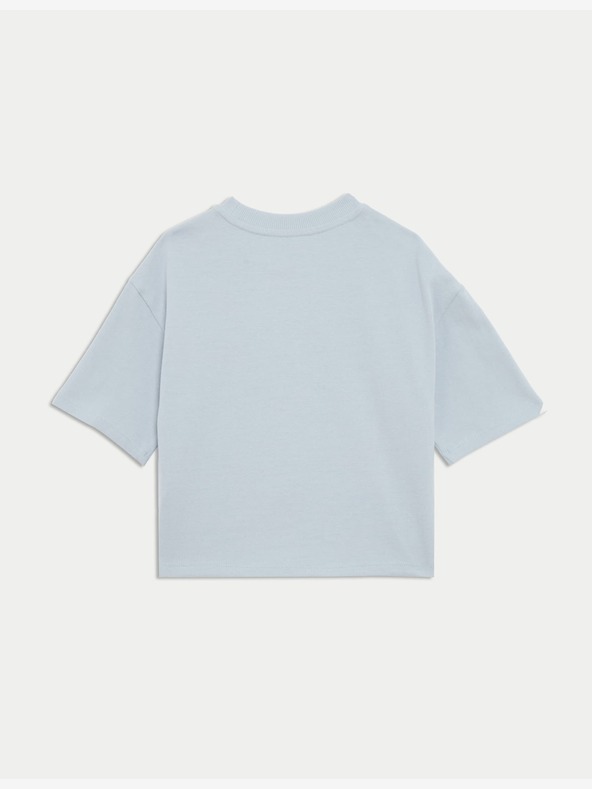 Marks & Spencer Lady and the Tramp™ majica kratkih rukava od čistog pamuka (1-8 godina) Marks & Spencer plava