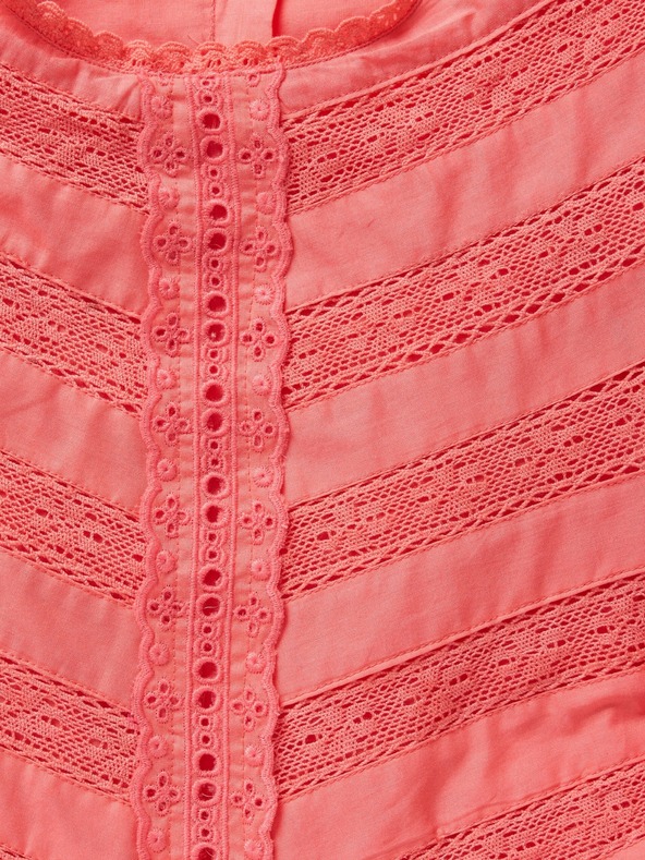 GAP Dječja haljina s GAP čipkom