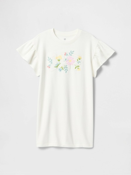 GAP Dječja oversize sweatshirt haljina GAP