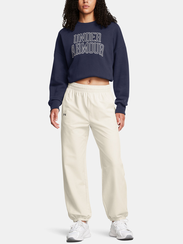 Under Armour Ženske sportske hlače Under Armour Armoursport Swoven Pant-WHT