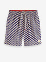 Scotch & Soda Plavo-bež muški kupaći kostimi s uzorkom Scotch & Soda