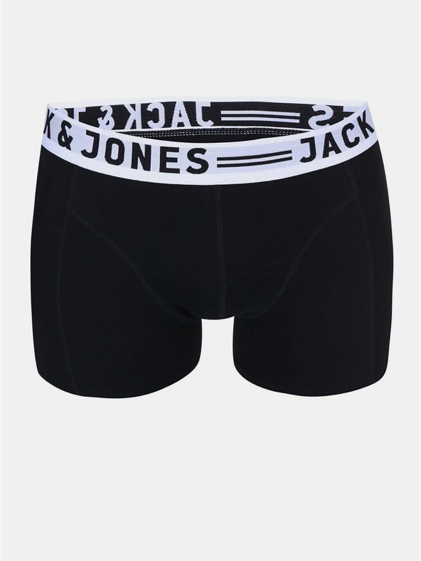 Jack & Jones Komplet od tri muške boksačice u crnoj boji Jack & Jones Sense