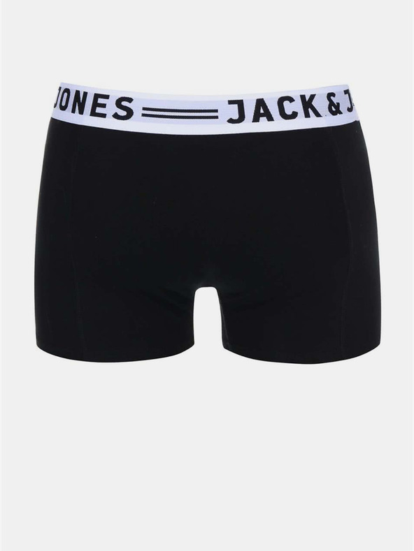 Jack & Jones Komplet od tri muške bokserice u bijeloj, crnoj i sivoj boji Jack & Jones Sense