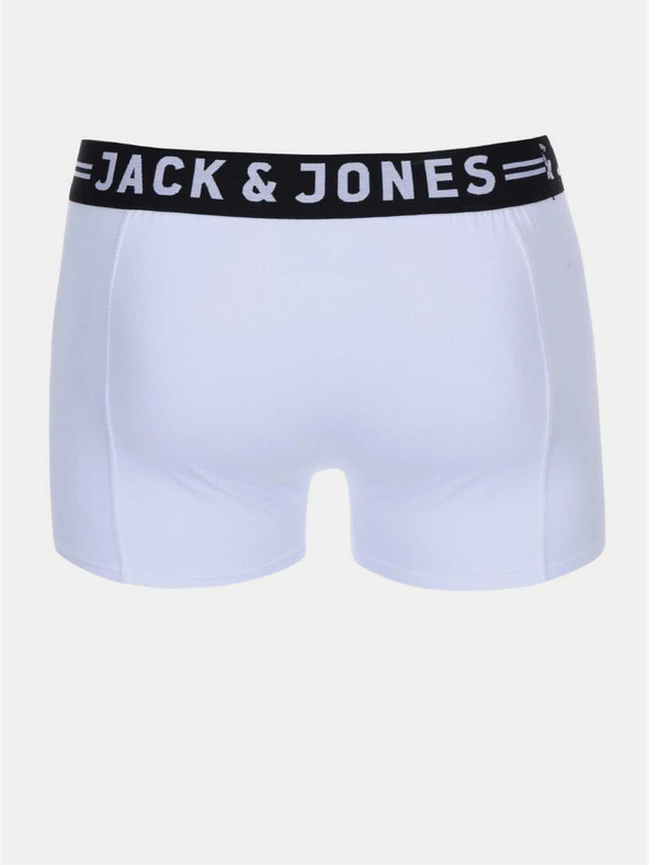 Jack & Jones Komplet od tri muške bokserice u bijeloj, crnoj i sivoj boji Jack & Jones Sense