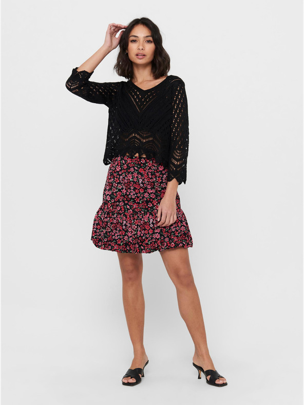 Jacqueline de Yong JDY-New Sun kratki crni džemper