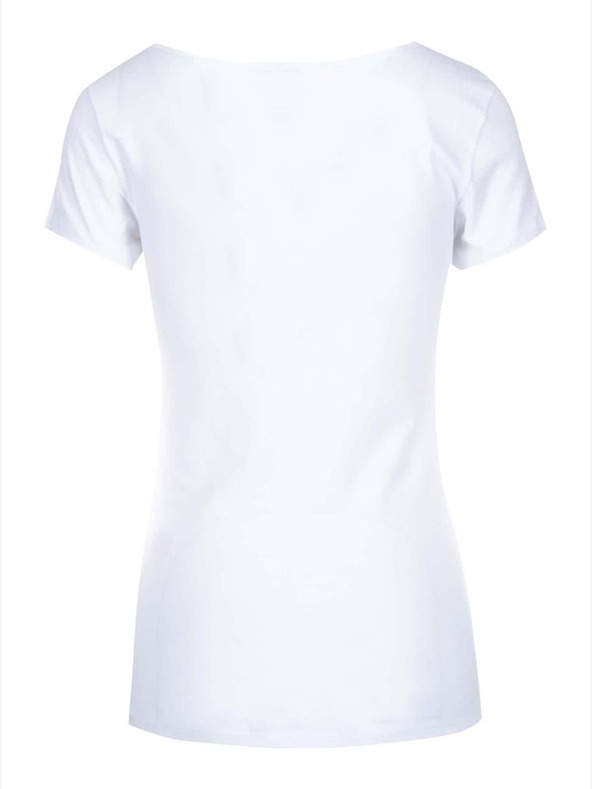 Vero Moda Bijela osnovna majica s okruglim izrezom VERO MODA Maxi My