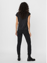 Vero Moda Crna majica kratkih rukava VERO MODA Filli