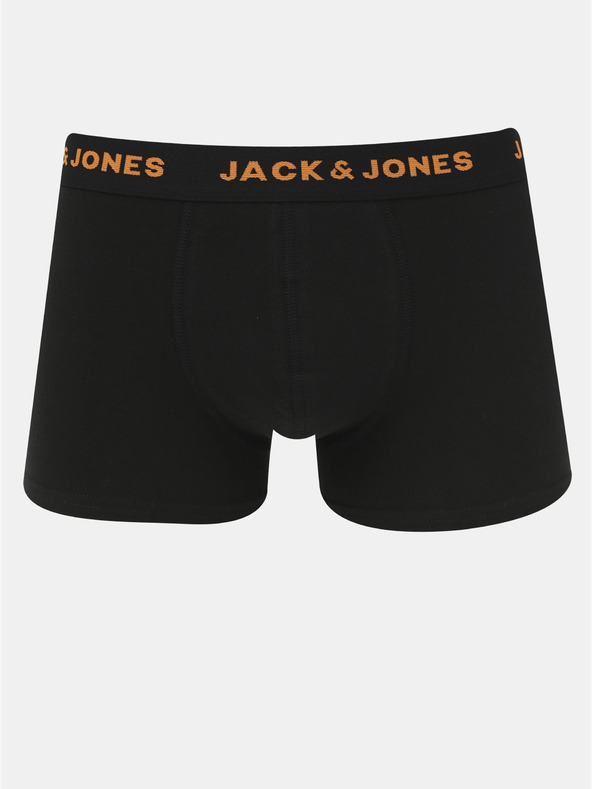 Jack & Jones Set od sedam crnih boksačica Jack & Jones Basic