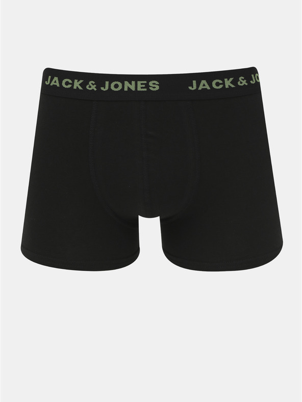 Jack & Jones Set od sedam crnih boksačica Jack & Jones Basic