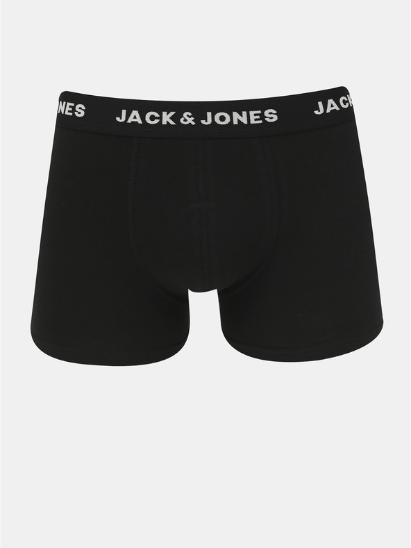 Jack & Jones Set od sedam crnih boksačica Jack & Jones Basic