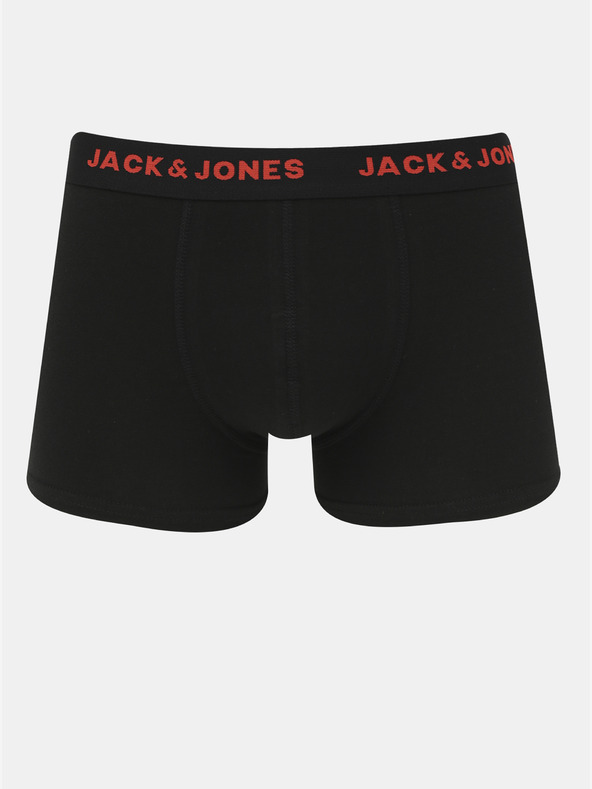 Jack & Jones Set od sedam crnih boksačica Jack & Jones Basic