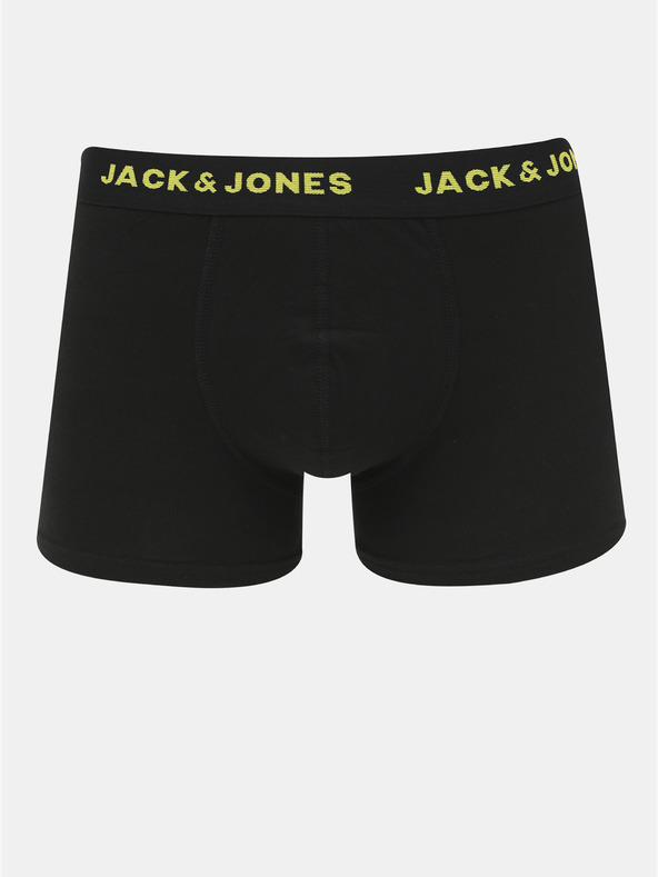 Jack & Jones Set od sedam crnih boksačica Jack & Jones Basic