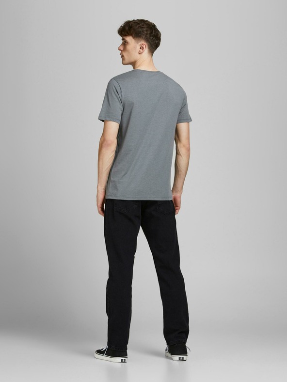 Jack & Jones Jack & Jones Chris crne traperice ravnog kroja
