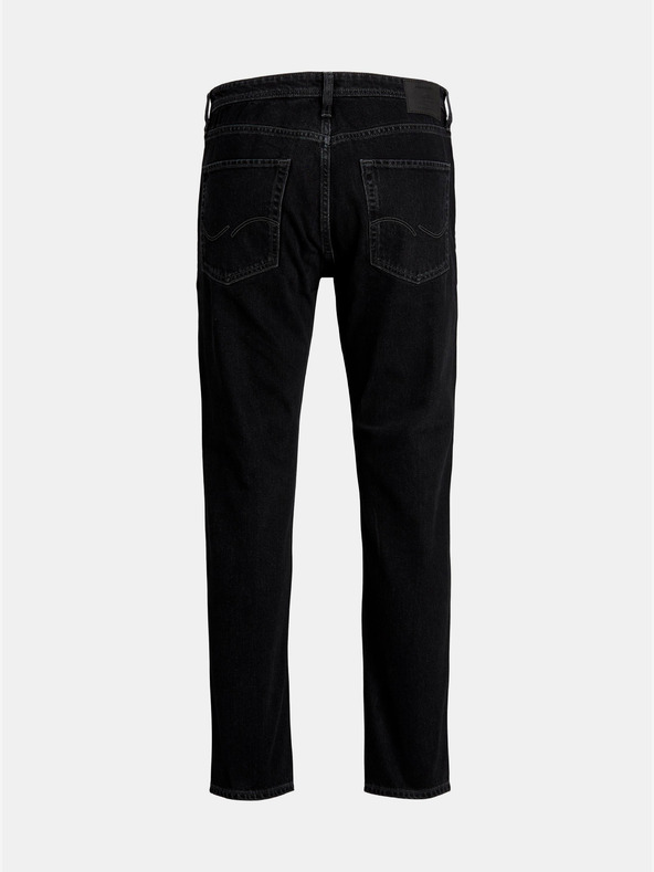 Jack & Jones Jack & Jones Chris crne traperice ravnog kroja