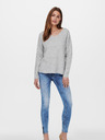 ONLY Svijetlo sivi džemper SAMO Camilla