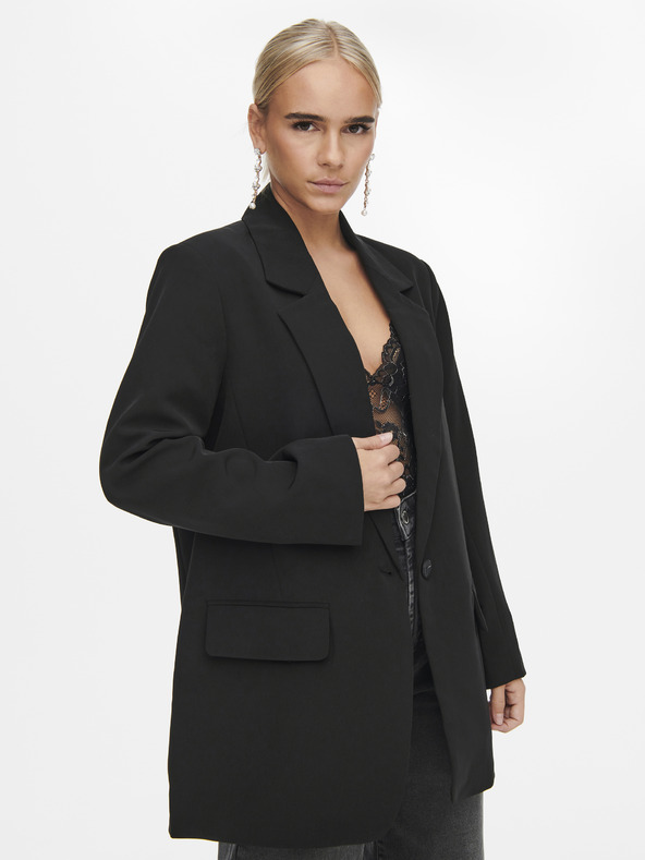ONLY Crna ženska oversize jakna ONLY Lana Berry