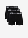 Jack & Jones Komplet od tri crne boksačice Jack & Jones Sense