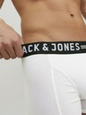 Jack & Jones Set od tri muške bijele Jack & Jones Sense bokserice