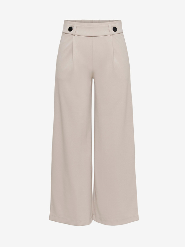 Jacqueline de Yong JDY Geggo ženske široke hlače krem ​​boje