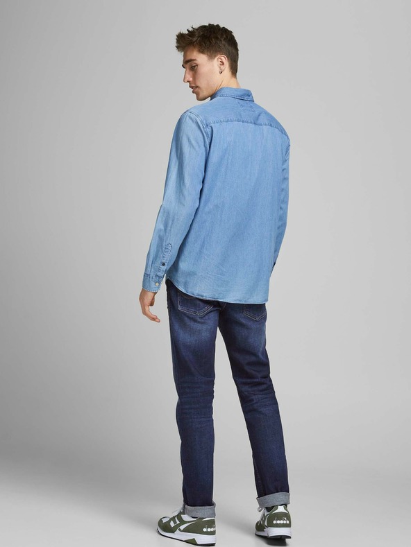 Jack & Jones Jack & Jones Clark tamnoplave uske traperice