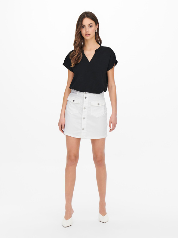 Jacqueline de Yong Crna bluza JDY Lion