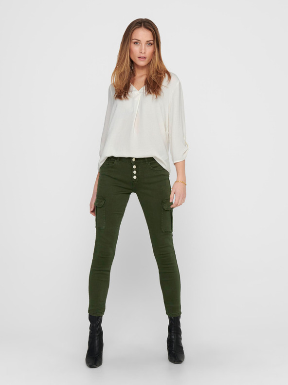 Jacqueline de Yong JDY Divya krem ​​bluza