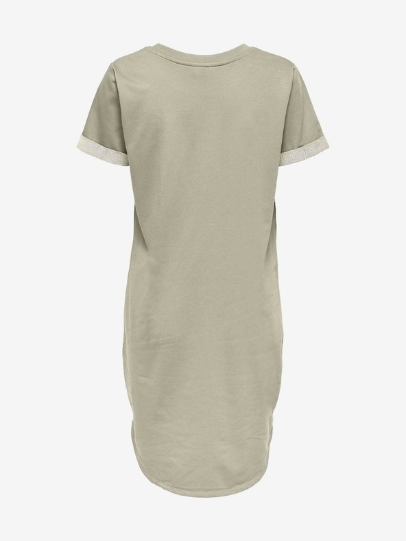 Jacqueline de Yong JDY Ivy bež osnovna haljina