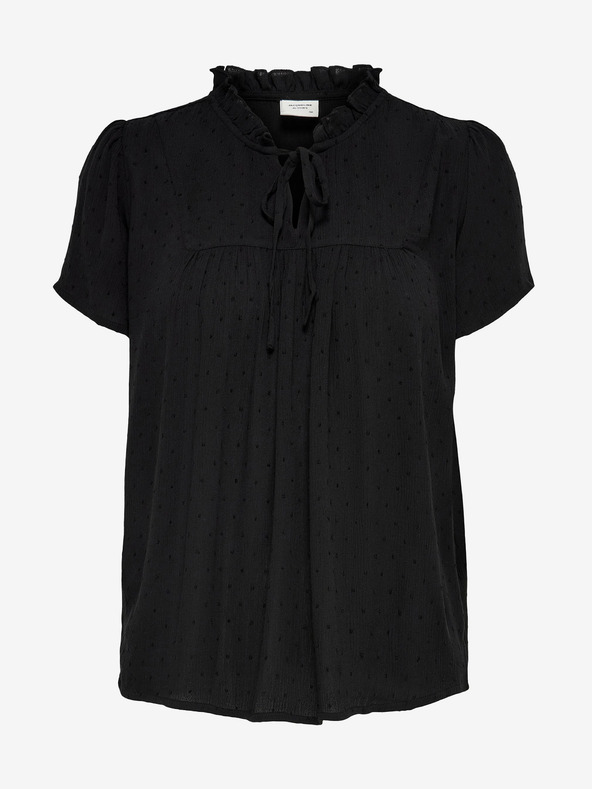 Jacqueline de Yong JDY Lima Crna bluza s uzorkom